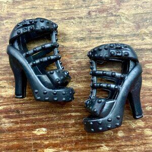 Barbie Doll Fashionista Fashion Fever Platform High Heel Bow Sandal Shoe